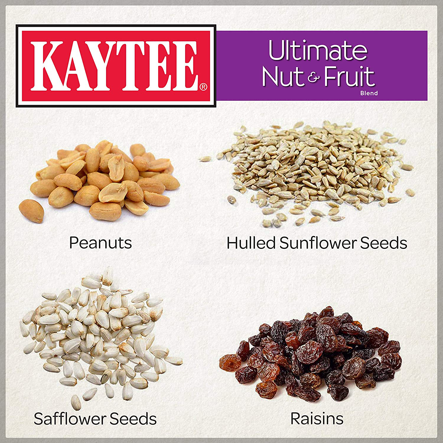 Kaytee Ultimate Nut and Fruit Bird Food, 9.75 Pounds Animals & Pet Supplies > Pet Supplies > Bird Supplies > Bird Food Kaytee   