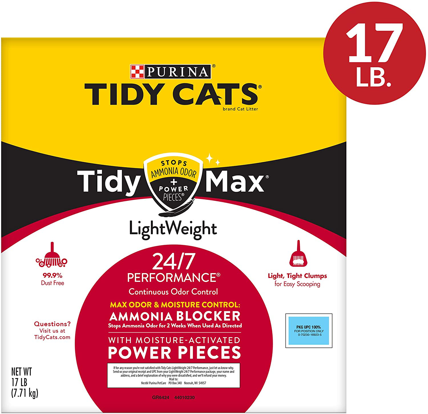 Purina Tidy Cats Lightweight 24/7 Performance Clumping Cat Litter Animals & Pet Supplies > Pet Supplies > Cat Supplies > Cat Litter Purina Tidy Cats   