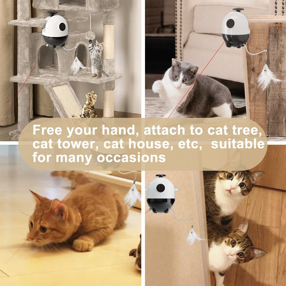 Kitty chase interactive 360 online degree laser cat toy