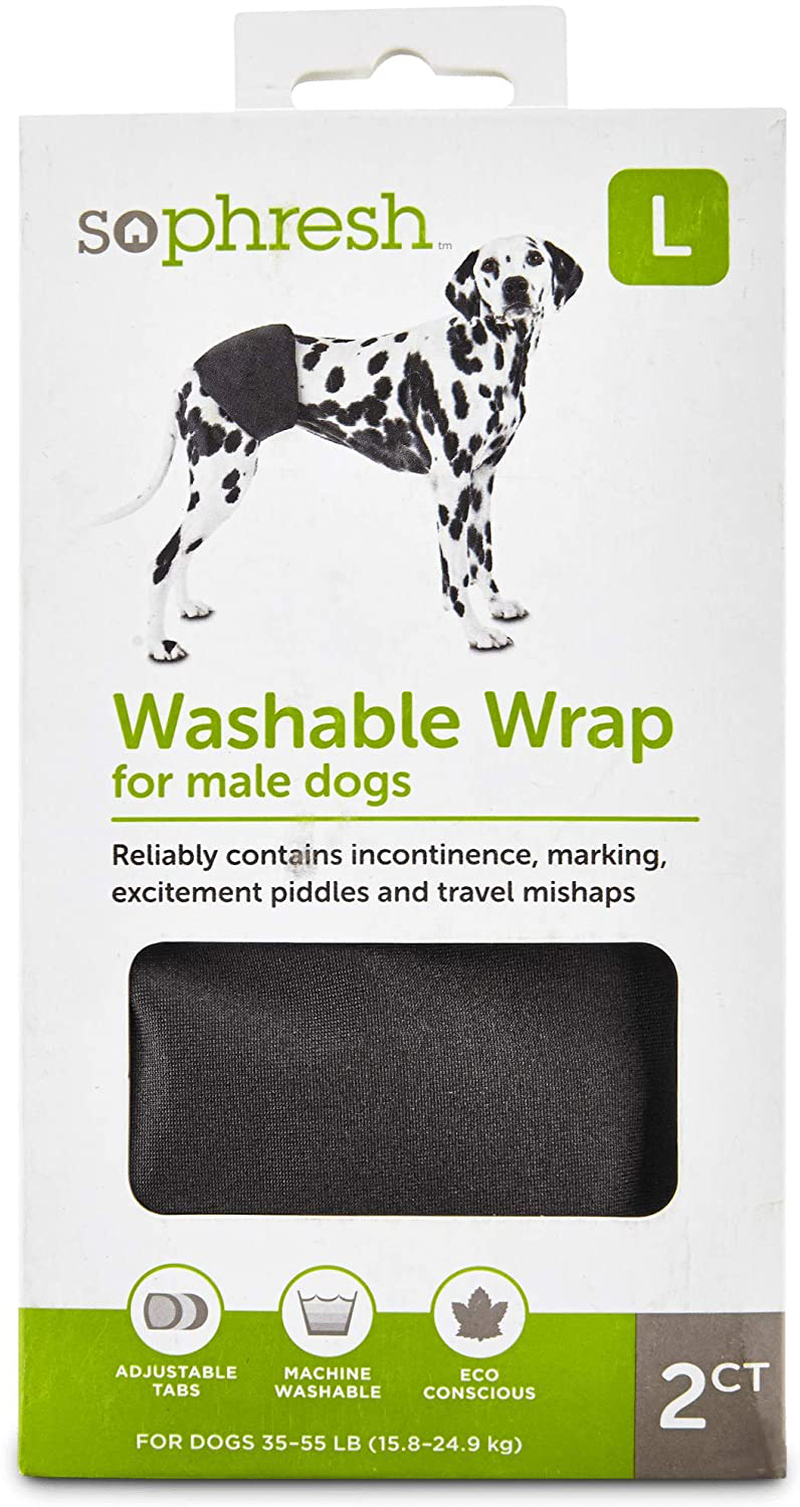 Petco Brand - so Phresh Washable Wrap for Male Dogs, Large Animals & Pet Supplies > Pet Supplies > Dog Supplies > Dog Diaper Pads & Liners So Phresh   