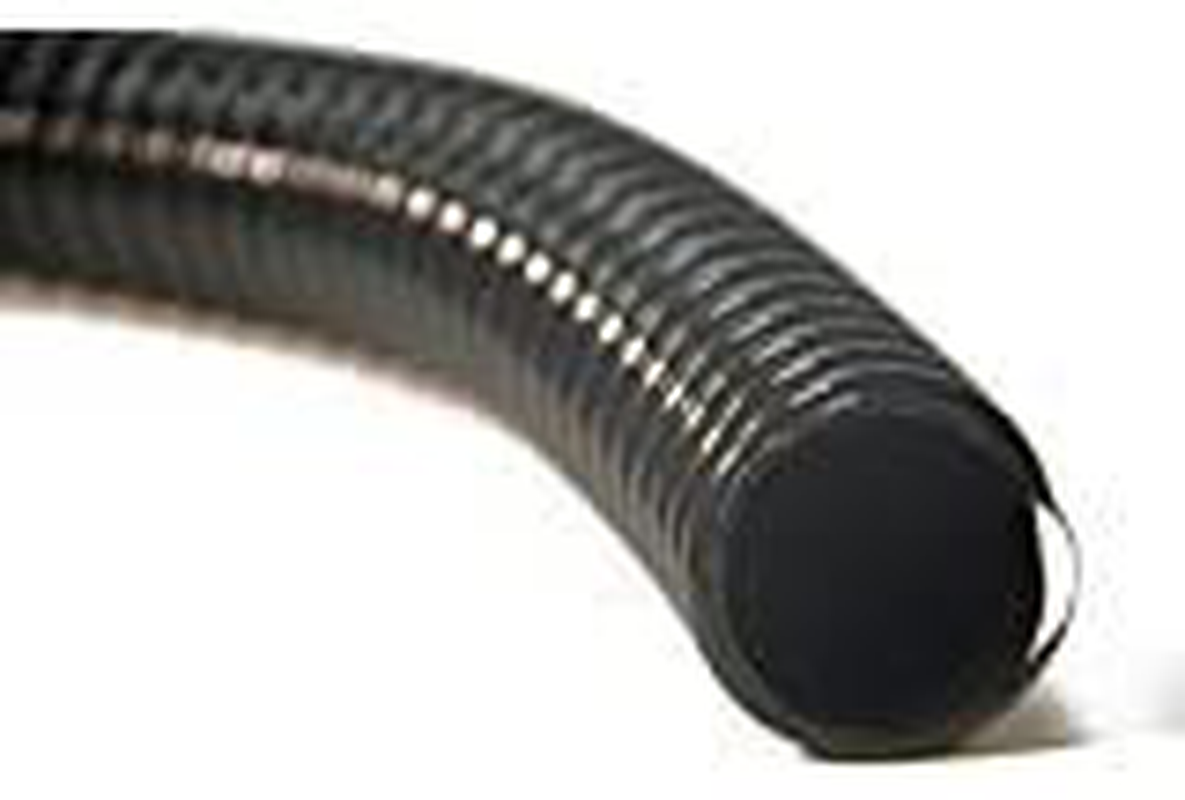 Sealproof 3/4" Dia Corrugated Pond Tubing 3/4-Inch ID, 20 FT Long, Black Kink Free Strong and Flexible Made in USA PVC Tubing