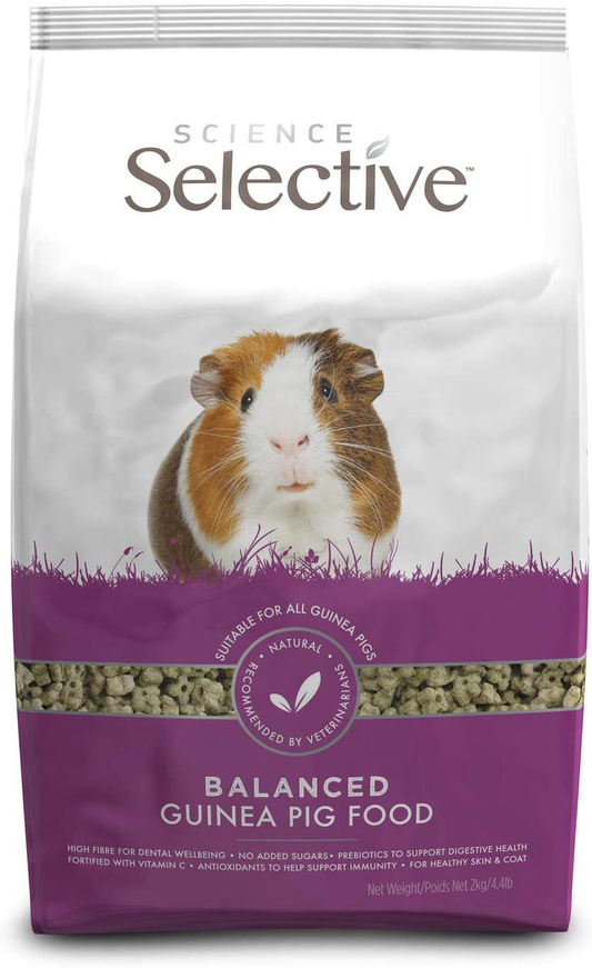 Supreme Science Selective Guinea Pig Food Animals & Pet Supplies > Pet Supplies > Small Animal Supplies > Small Animal Food Supreme Petfoods 4 Pound (Pack of 1)  