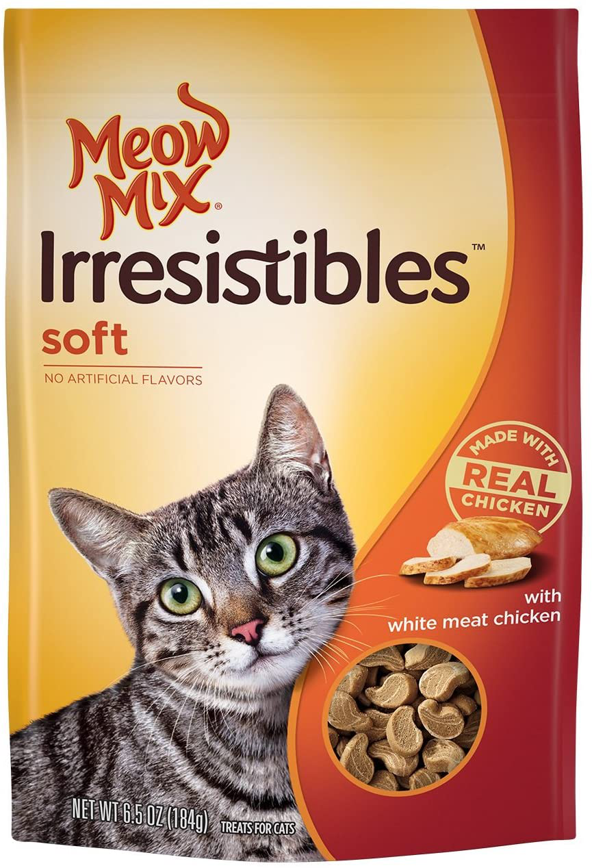 Meow Mix Irresistibles Cat Treats Animals & Pet Supplies > Pet Supplies > Cat Supplies > Cat Treats Meow Mix   