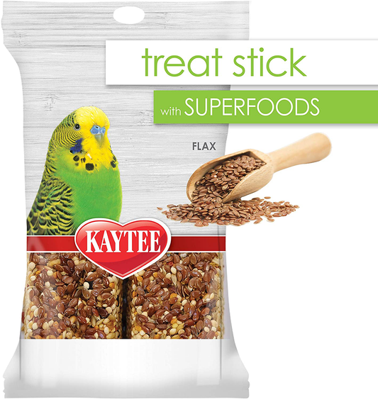 Kaytee Flax Avian Treat Stick with Superfood Animals & Pet Supplies > Pet Supplies > Bird Supplies > Bird Treats Kaytee   