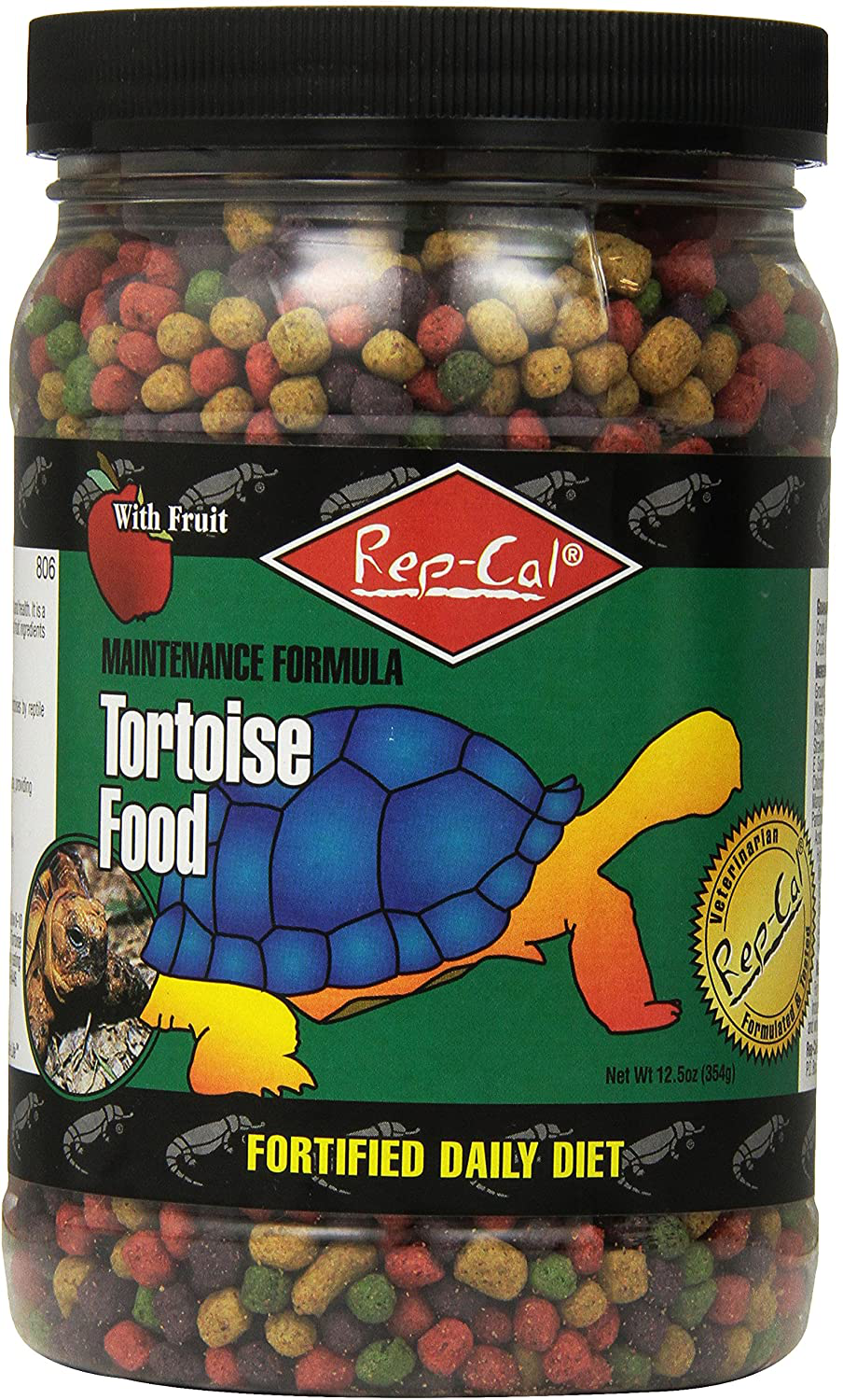 Rep-Cal SRP00806 Tortoise Food, 12.5-Ounce Animals & Pet Supplies > Pet Supplies > Reptile & Amphibian Supplies > Reptile & Amphibian Food Rep-Cal   