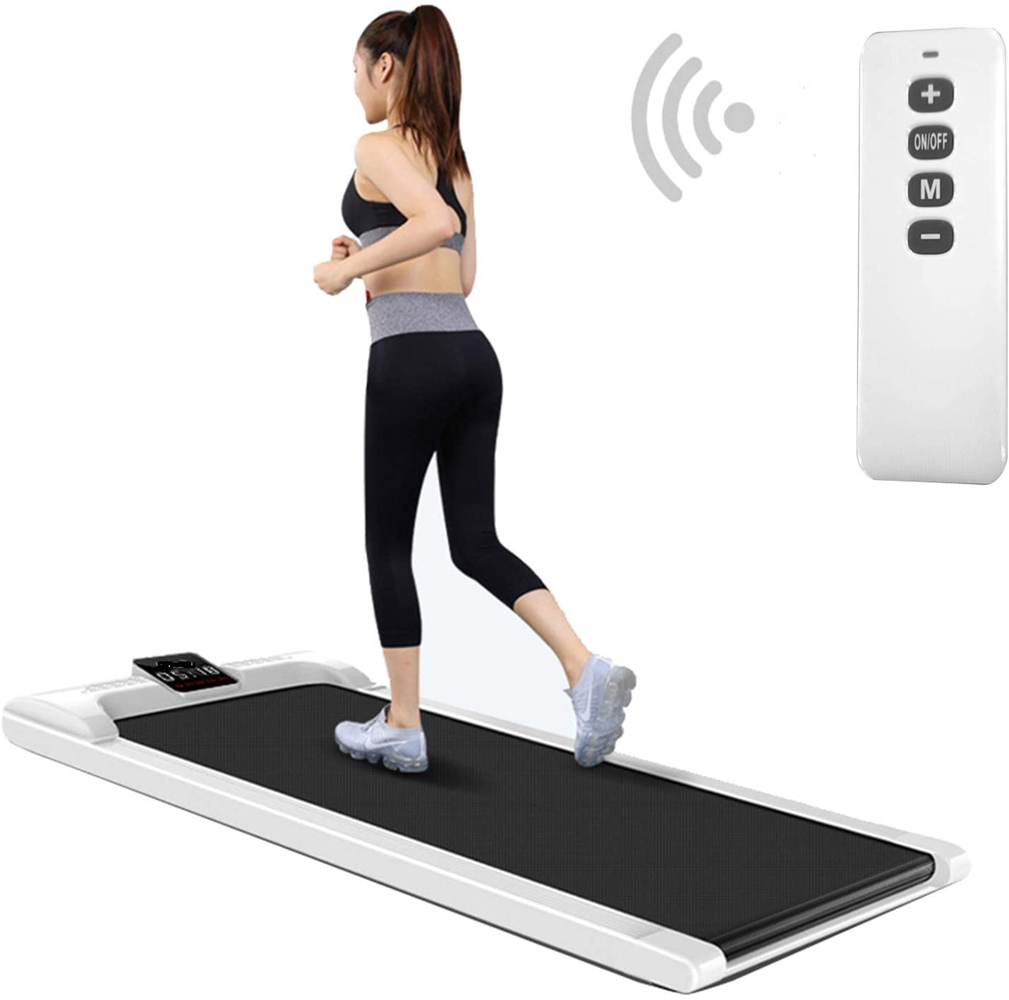Soiiw Walking Pad Treadmill Electric under Desk Smart Slim Fitness Jogging Training Cardio Workout with LED Display & Wireless Remote Control for Home Office Animals & Pet Supplies > Pet Supplies > Dog Supplies > Dog Treadmills Soiiw   