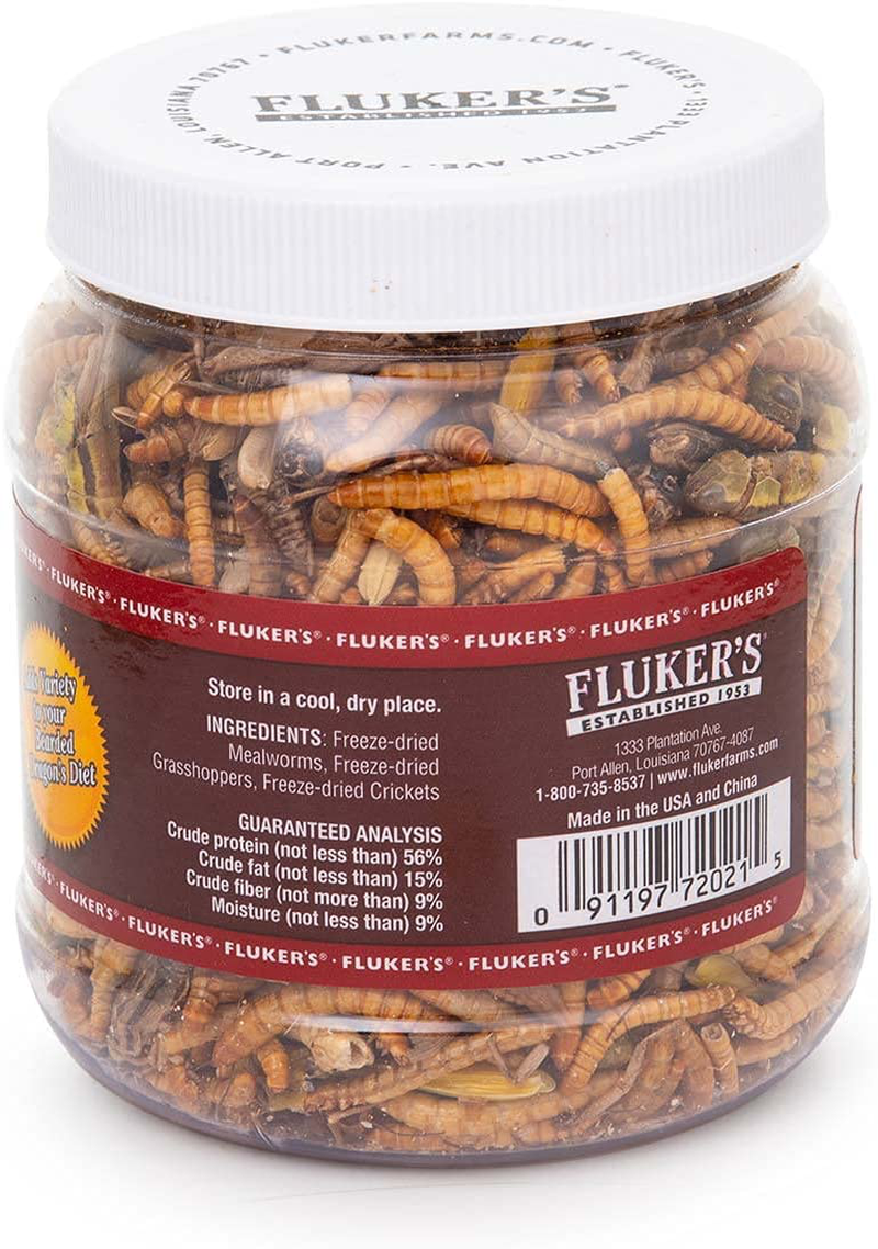 Fluker'S Bearded Dragon Medley Treat Food Animals & Pet Supplies > Pet Supplies > Reptile & Amphibian Supplies > Reptile & Amphibian Food Fluker's   
