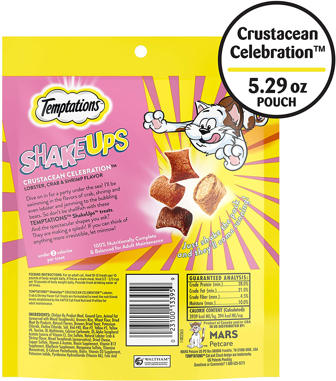 TEMPTATIONS Mixups & Shakeups Crunchy and Soft Cat Treats, 5 - 6.3 Oz. (10 Packs and Single Packs) Animals & Pet Supplies > Pet Supplies > Cat Supplies > Cat Treats Mars Petcare   