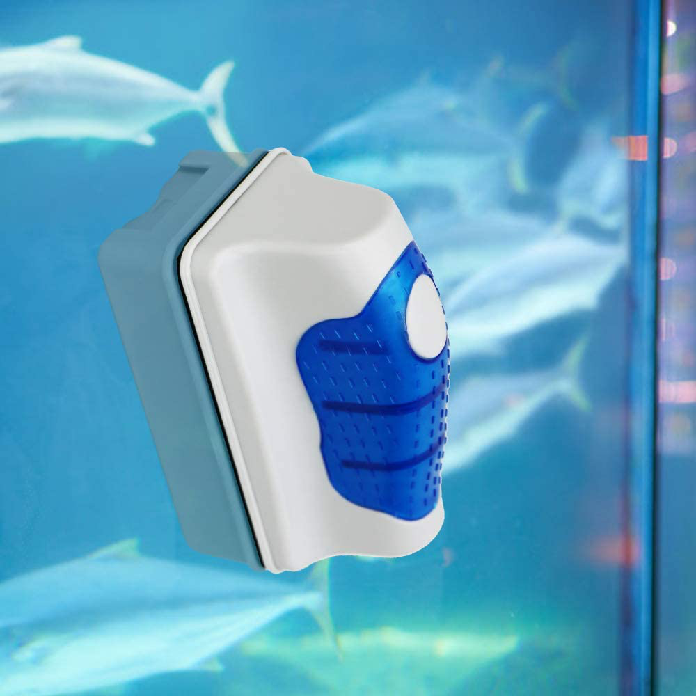 Jasonwell Magnetic Aquarium Fish Tank Scraper Glass Cleaner Scrubber Floating Clean Brush Animals & Pet Supplies > Pet Supplies > Fish Supplies > Aquarium Cleaning Supplies JIAXIN   