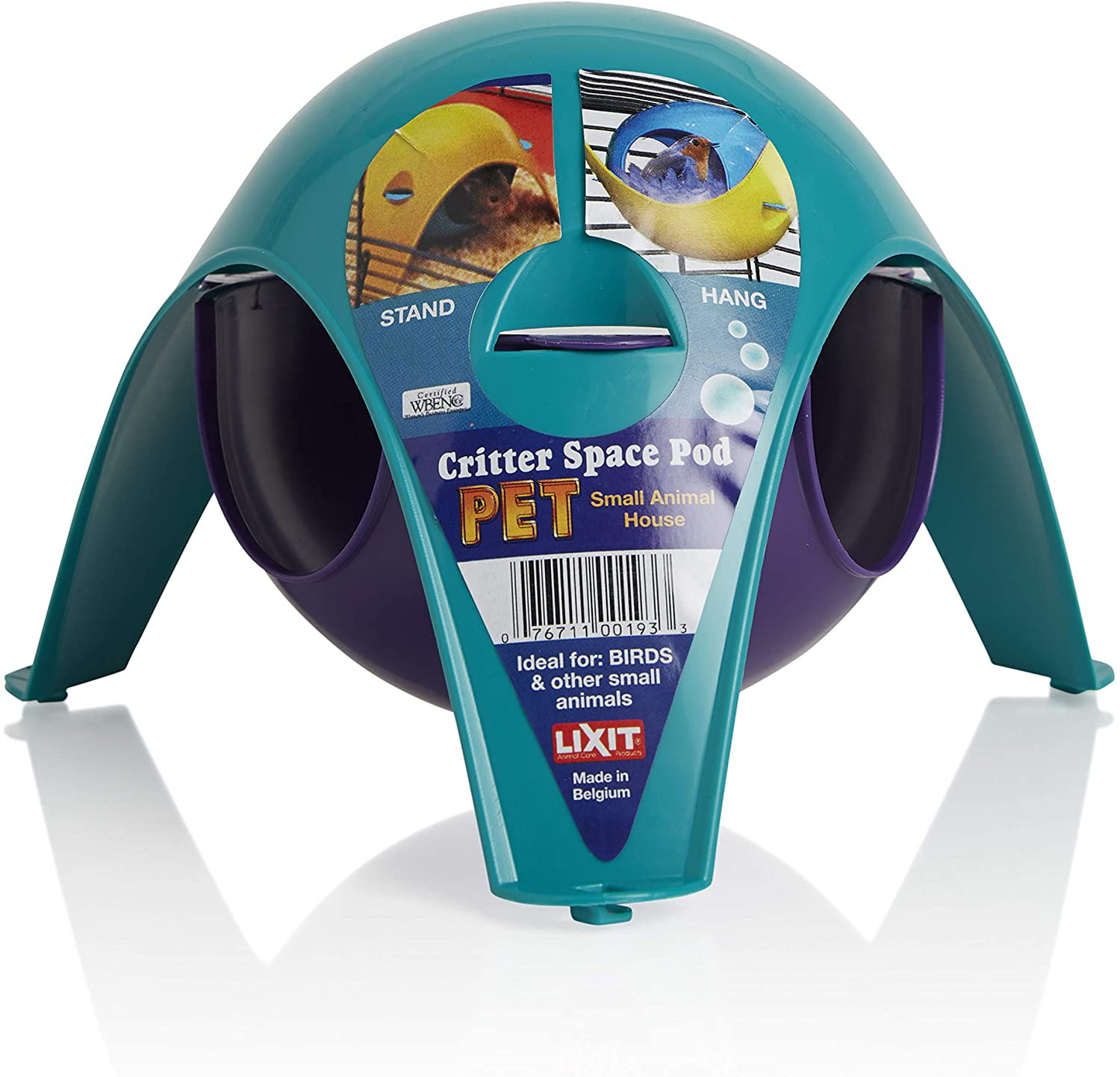Lixit Critter Space Pod, Perfect for Small Animals Animals & Pet Supplies > Pet Supplies > Small Animal Supplies > Small Animal Habitat Accessories Lixit Small  