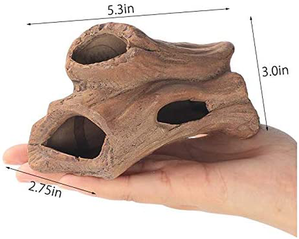 Creation Core Lizard Hideout Ceramic Branch Shape Snake Climbing Decor Reptile Habitat Decorations Aquarium Platform Hideouts Fish Shelter Hide Caves Animals & Pet Supplies > Pet Supplies > Reptile & Amphibian Supplies > Reptile & Amphibian Habitat Accessories Creation Core   