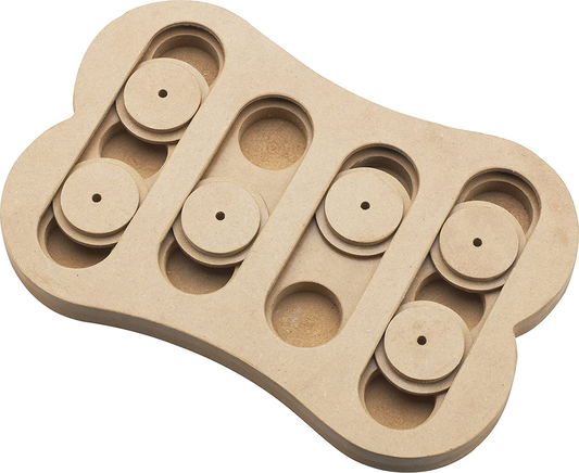 SPOT Ethical Pet Interactive Seek-A-Treat Shuffle Bone Toy Puzzle That Will Improve Your Dog'S IQ, Specially Designed for Training Treats Animals & Pet Supplies > Pet Supplies > Dog Supplies > Dog Toys Ethical Pet Products (Spot)   