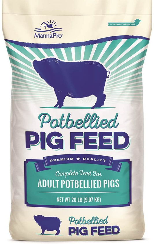 Manna Pro Potbellied Pig Food, 20 Lb Animals & Pet Supplies > Pet Supplies > Small Animal Supplies > Small Animal Food Manna Pro   