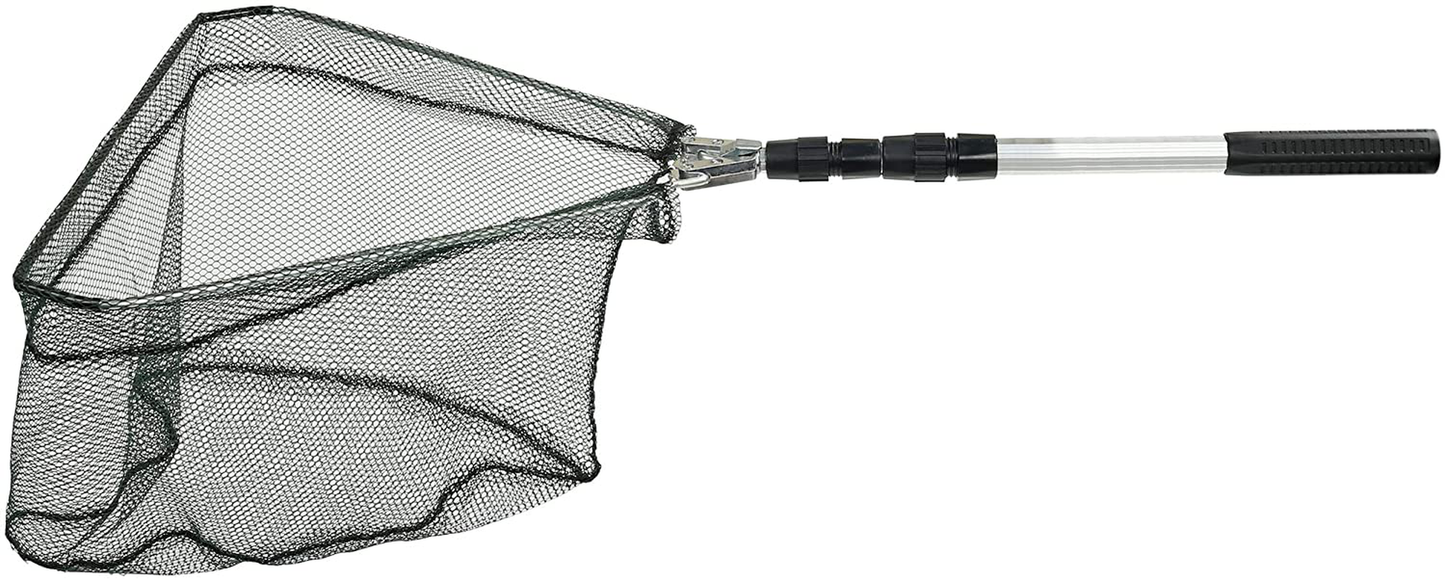 RESTCLOUD Fishing Landing Net with Telescoping Pole Handle, Fishing Net Freshwater for Kids Men Women, Extend to 40-63 Inches Animals & Pet Supplies > Pet Supplies > Fish Supplies > Aquarium Fish Nets RESTCLOUD   