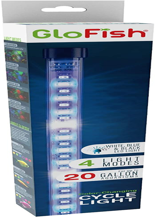 Glofish Four Mode Cycle Light for Interactive Aquariums Animals & Pet Supplies > Pet Supplies > Fish Supplies > Aquarium Lighting GloFish   