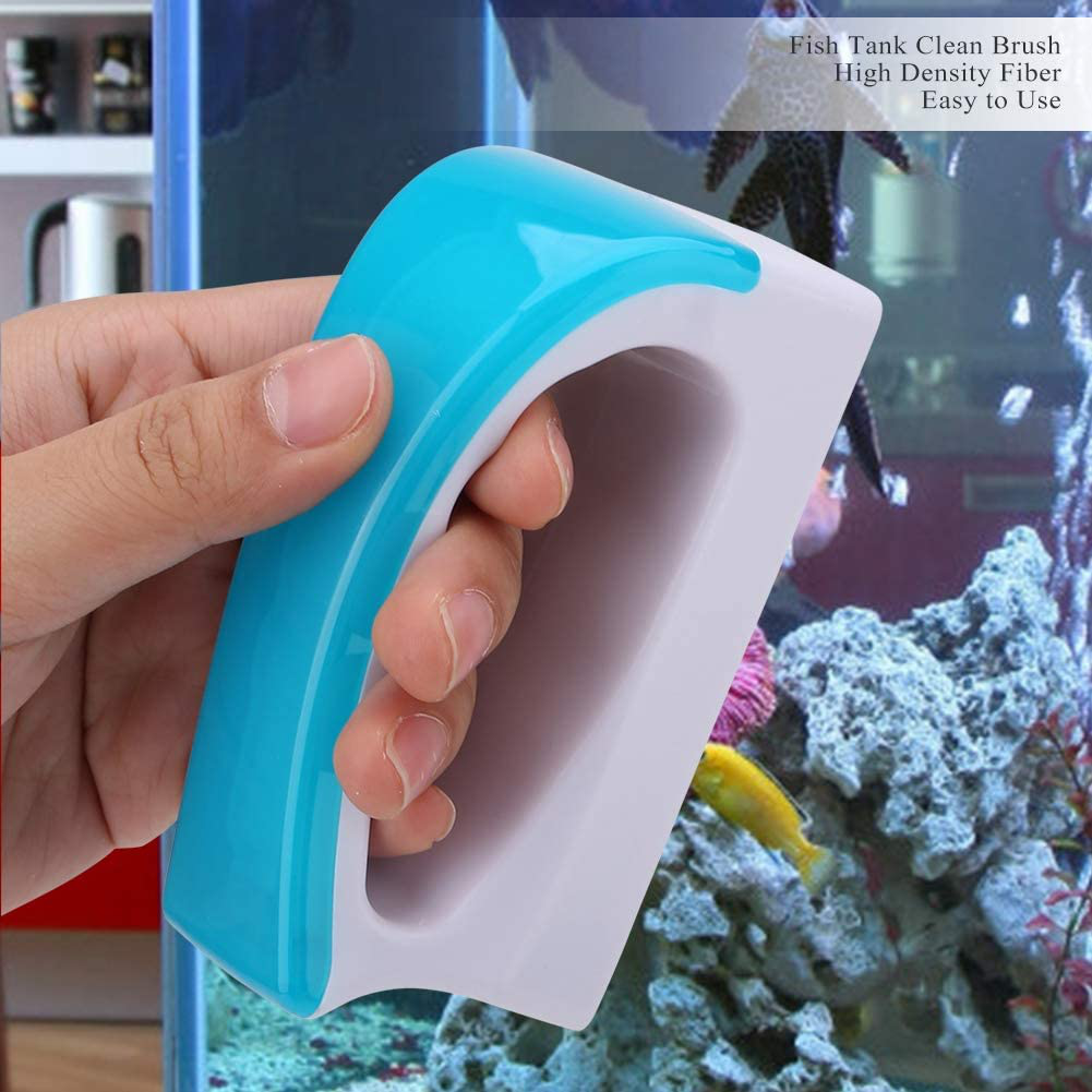 Fish Tank Magnetic Cleaning Brush, Aquarium Double Side Glass Cleaner Fish Tank Glass Seaweed Scraper Cleaner Aquarium Window Cleaning Magnets Brush(M) Animals & Pet Supplies > Pet Supplies > Fish Supplies > Aquarium Cleaning Supplies Semme   