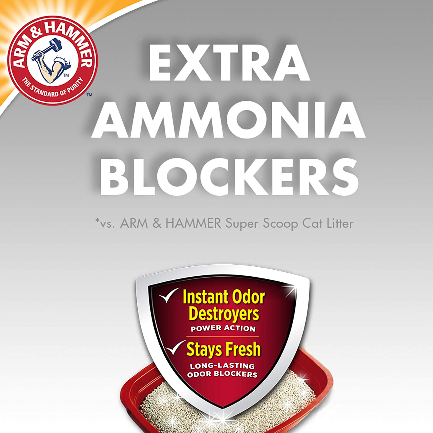 Arm & Hammer Super Scoop Litter, Fragrance Free, 14 Lbs