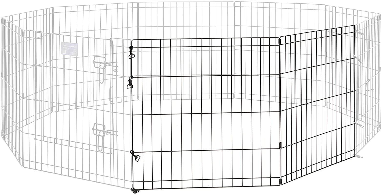 Midwest Homes for Pets Exercise Pen Accessories Animals & Pet Supplies > Pet Supplies > Dog Supplies > Dog Kennels & Runs MidWest Homes for Pets 24H-Inch Pen Extension Panel  