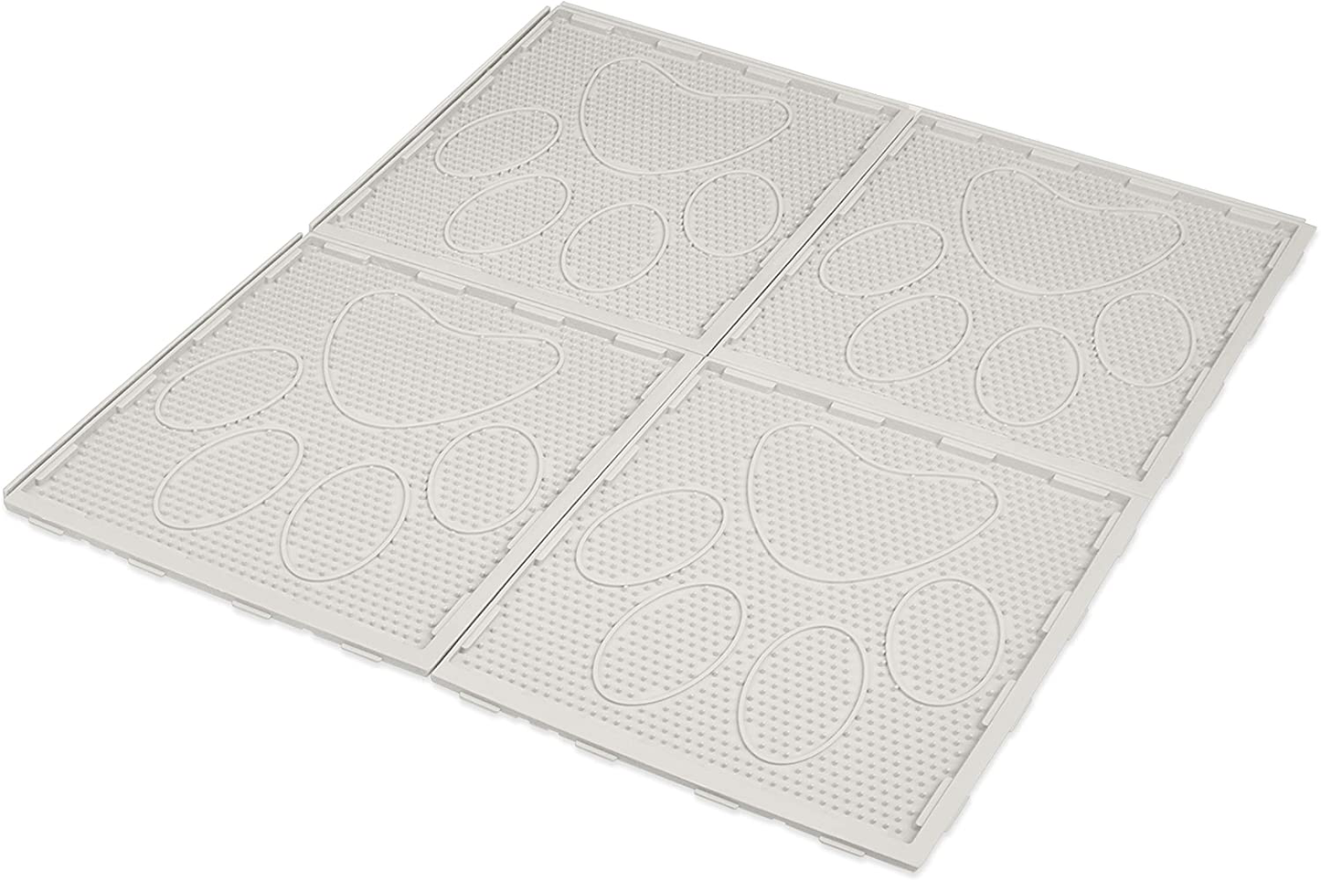 Van Ness Trackless Cat Litter Mat Tiles Animals & Pet Supplies > Pet Supplies > Cat Supplies > Cat Litter Box Mats Van Ness   