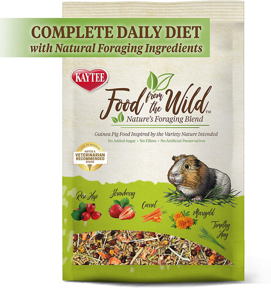 Kaytee Food from the Wild Guinea Pig,4 Lb Animals & Pet Supplies > Pet Supplies > Small Animal Supplies > Small Animal Treats Kaytee   