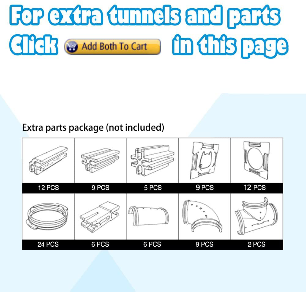 GNB PET Hamster Cage DIY Habitat Animals & Pet Supplies > Pet Supplies > Small Animal Supplies > Small Animal Habitats & Cages GNB PET   