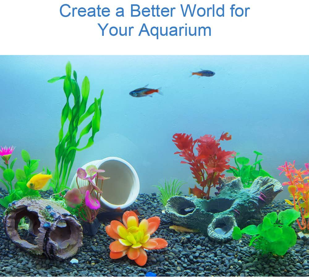 Aquarium Decorations Fish Tank Accessories Plants Fish Tank