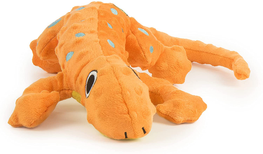 Godog Amphibianz Gecko Squeaker Dog Toy, Soft & Durable Plush, Chew Resistant & Tough Reinforced Seams, Large Animals & Pet Supplies > Pet Supplies > Dog Supplies > Dog Toys goDog   