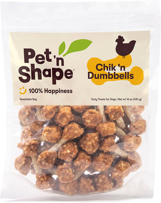 Pet 'N Shape Rice Dumbbells Natural Dog Treats Animals & Pet Supplies > Pet Supplies > Dog Supplies > Dog Treats Pet 'n Shape   