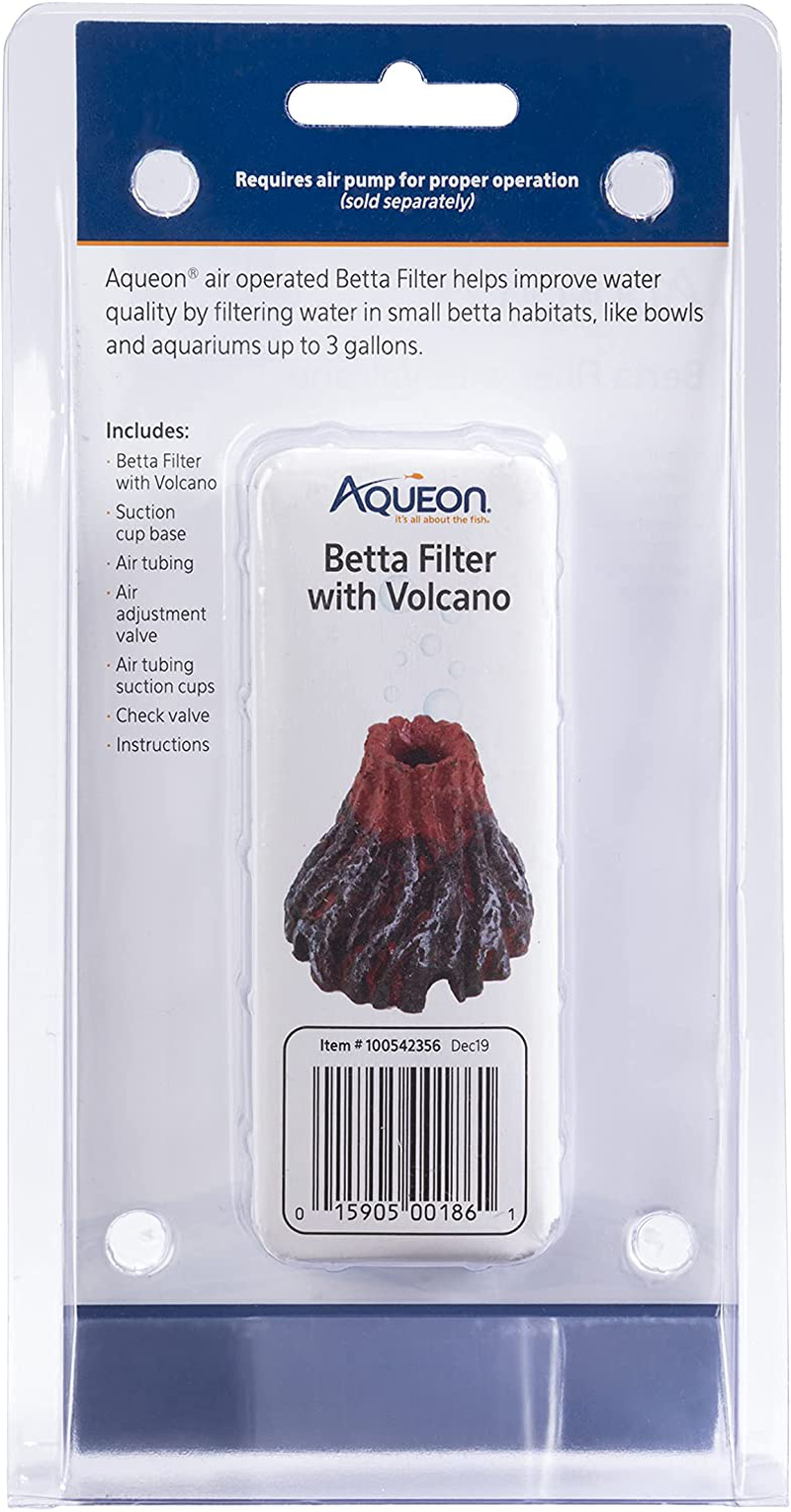 Aqueon Betta Filters Volcano One Size Animals & Pet Supplies > Pet Supplies > Fish Supplies > Aquarium Filters Aqueon   