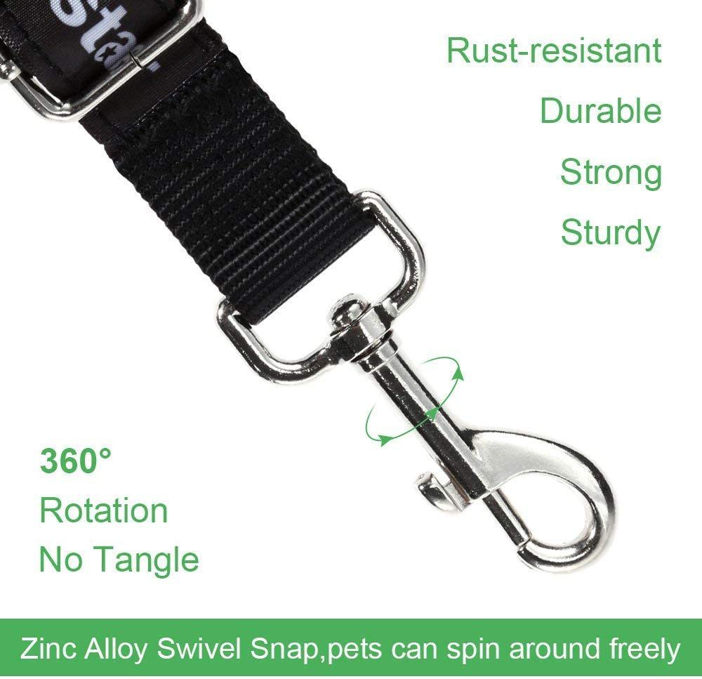 Vastar Double Dog Walker, Adjustable Heavy Duty Double Dog Leash for Pets, No Tangle Two Dogs Training Leash for Dogs up to 110 Pounds, Premium Quality Dog Leash Coupler for 2 Dogs Animals & Pet Supplies > Pet Supplies > Dog Supplies > Dog Treadmills Vastar   
