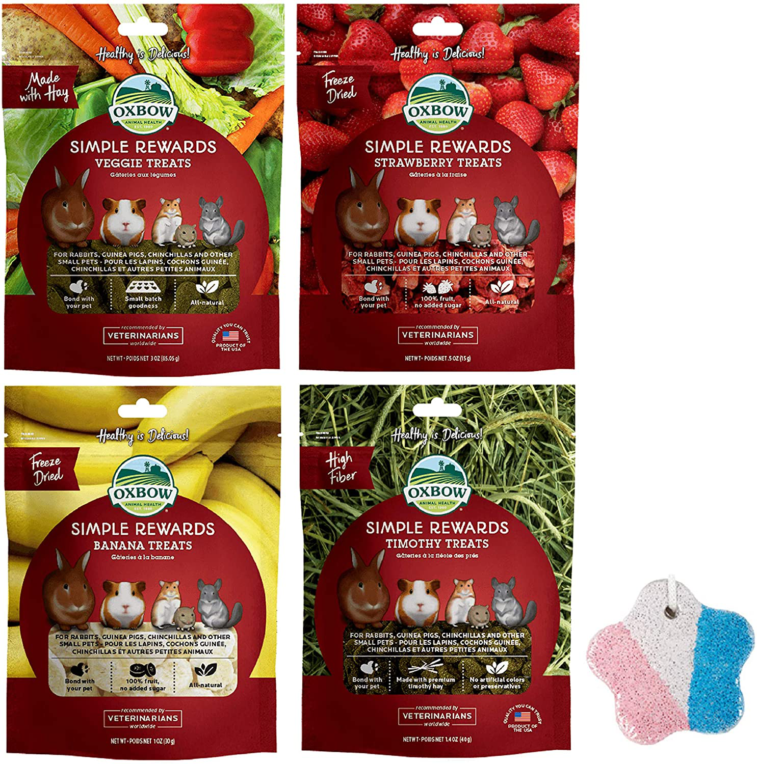 Simple Rewards Small Animal Treats (4 Pack), plus 1 Lava Star (4 Pack) Animals & Pet Supplies > Pet Supplies > Small Animal Supplies > Small Animal Treats Generic   