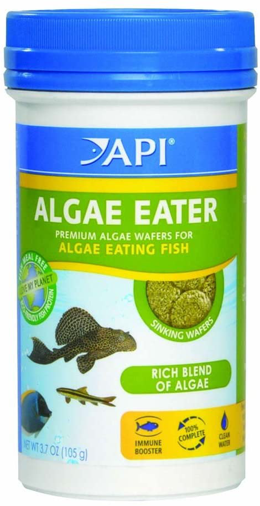 Aquarium Pharmaceuticals (2 Pack) API Algae Eater Premium Sinking Wafer for Algae Eating Fish 3.7 Ounces Animals & Pet Supplies > Pet Supplies > Reptile & Amphibian Supplies > Reptile & Amphibian Food Aquarium Pharmaceuticals   