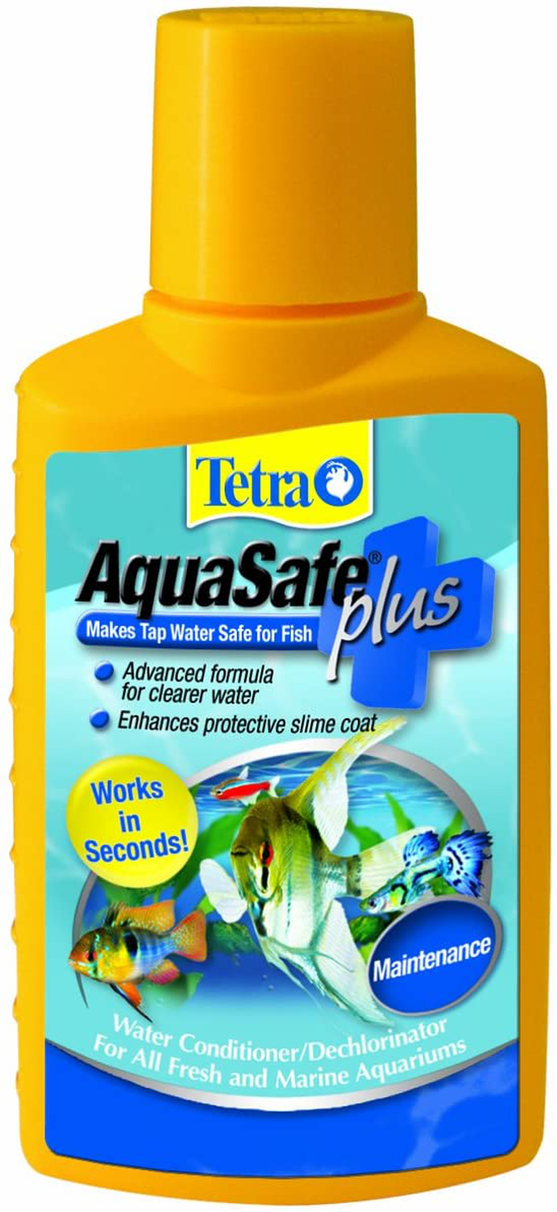 Tetra Aquasafe plus Water Conditioner/Dechlorinator Animals & Pet Supplies > Pet Supplies > Fish Supplies > Aquarium Cleaning Supplies Tetra 16.9-Ounce  