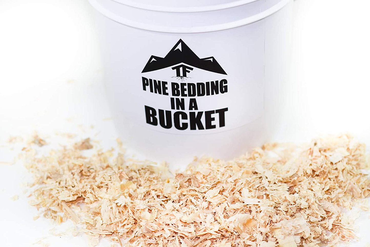 Pine Shavings (Bedding) in a Bucket by TERRAFIRMA - 1 Gallon - Small Animal Bedding - Kiln Dried Shavings - Super Absorbent - Odor Control Animals & Pet Supplies > Pet Supplies > Small Animal Supplies > Small Animal Bedding Terrafirma in a Bucket   