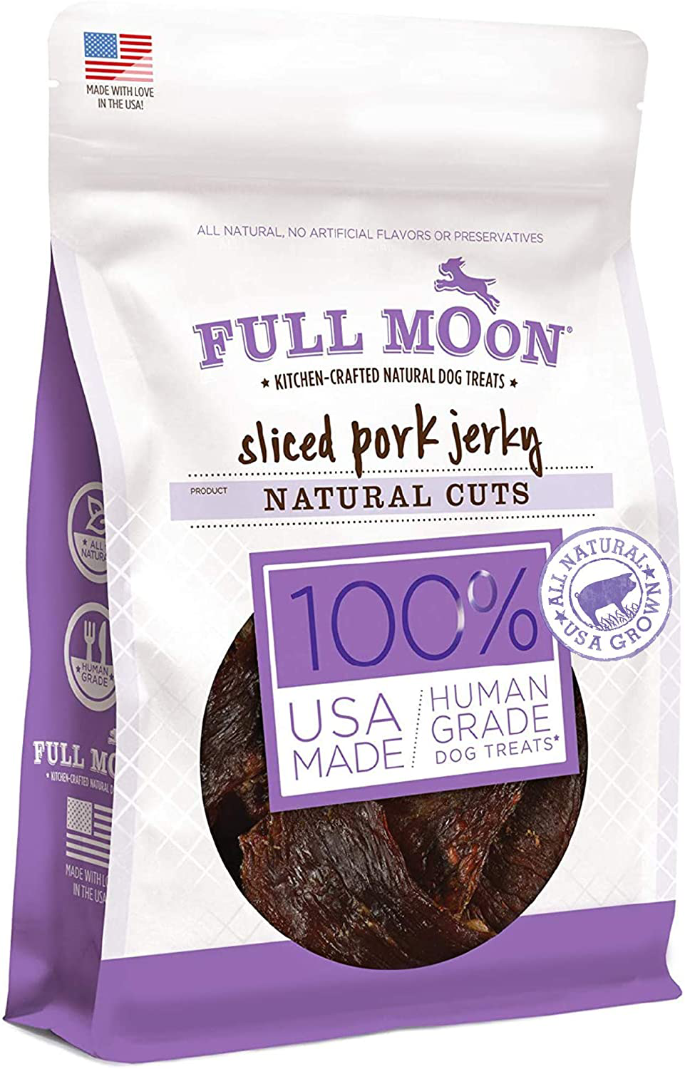 Full Moon Natural Cut All Natural Human Grade Dog Treats Animals & Pet Supplies > Pet Supplies > Dog Supplies > Dog Treats Full Moon   