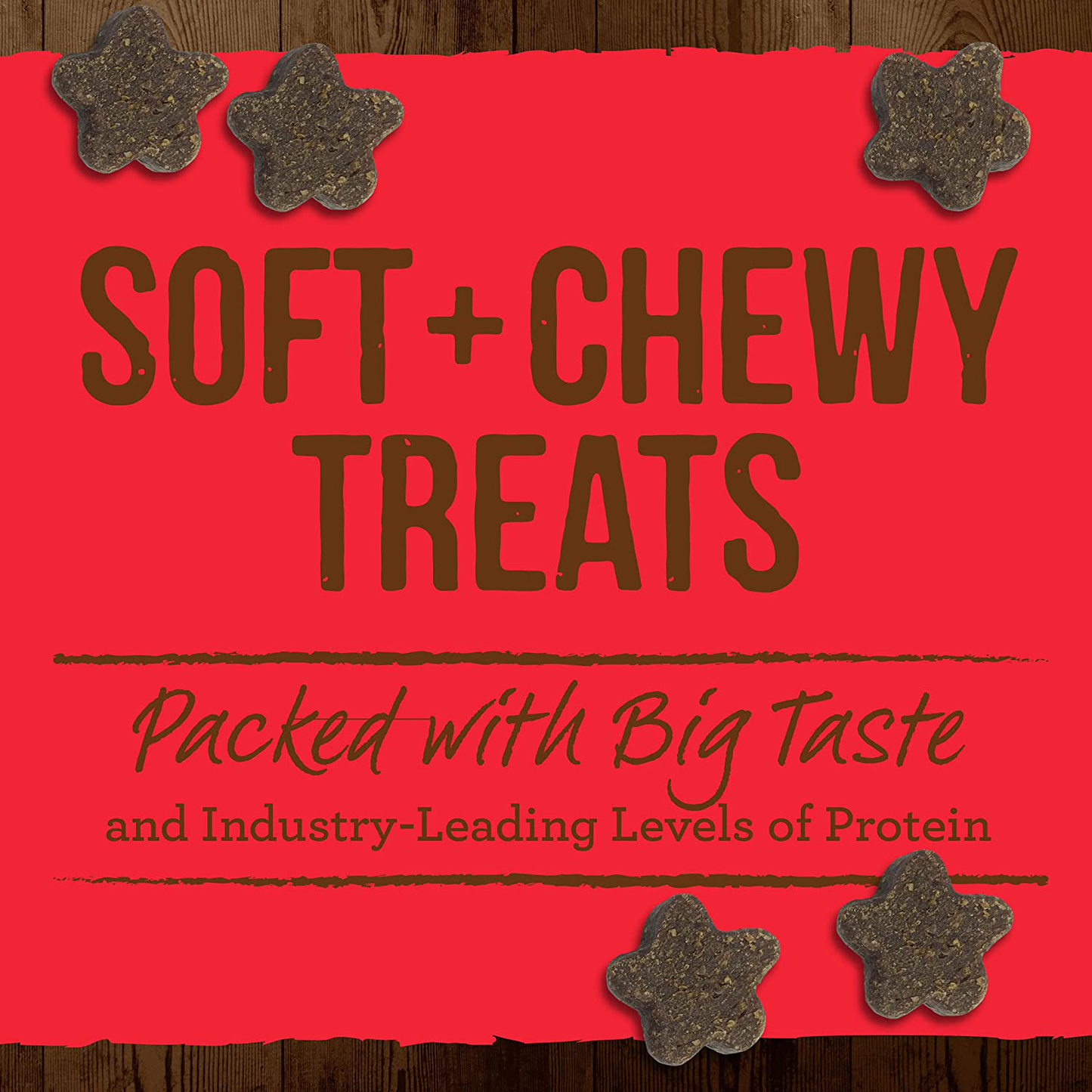 Merrick Power Bites Natural Grain Free Gluten Free Soft & Chewy Chews Dog Treats