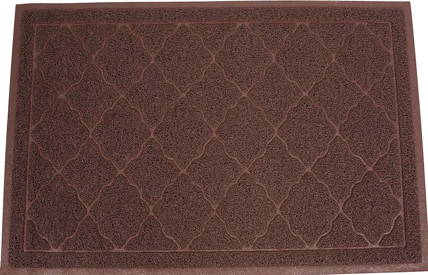 Internet'S Best Cat Litter Mat - 35 X 24 - Large - Kitty Litter Mat and Trap - Crystal Catcher Mat and Scatter Control - Soft Paw Touch - Brown Animals & Pet Supplies > Pet Supplies > Cat Supplies > Cat Litter Box Mats Internet's Best   