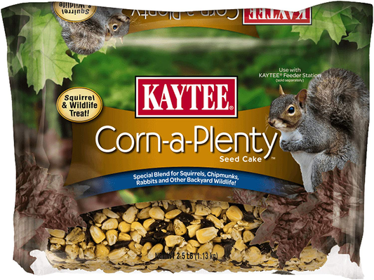Kaytee 100037041 Corn a Plenty Seed Cake, 2.5 Pound (Pack of 1), Yellow Animals & Pet Supplies > Pet Supplies > Small Animal Supplies > Small Animal Food Kaytee Corn A Plenty  