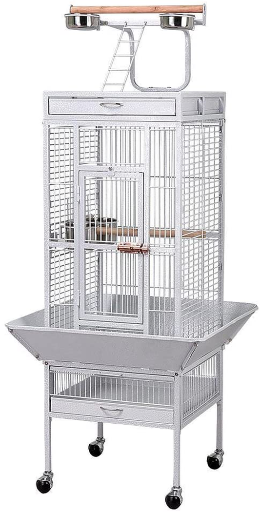 Go2Buy Wrought Iron Select Bird Cage Parrot Cockatoo Birdcage Stands Animals & Pet Supplies > Pet Supplies > Bird Supplies > Bird Cages & Stands go2buy   