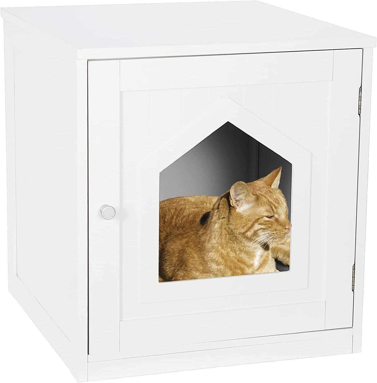 Epetlover Cat Home and Cat Litter Box Furniture Hidden,Kitty Litter Box Enclosure ,Indoor Decorative Cat House,Cat Washroom Storage Bench for Large Cat Kitty Animals & Pet Supplies > Pet Supplies > Cat Supplies > Cat Furniture Epetlover   