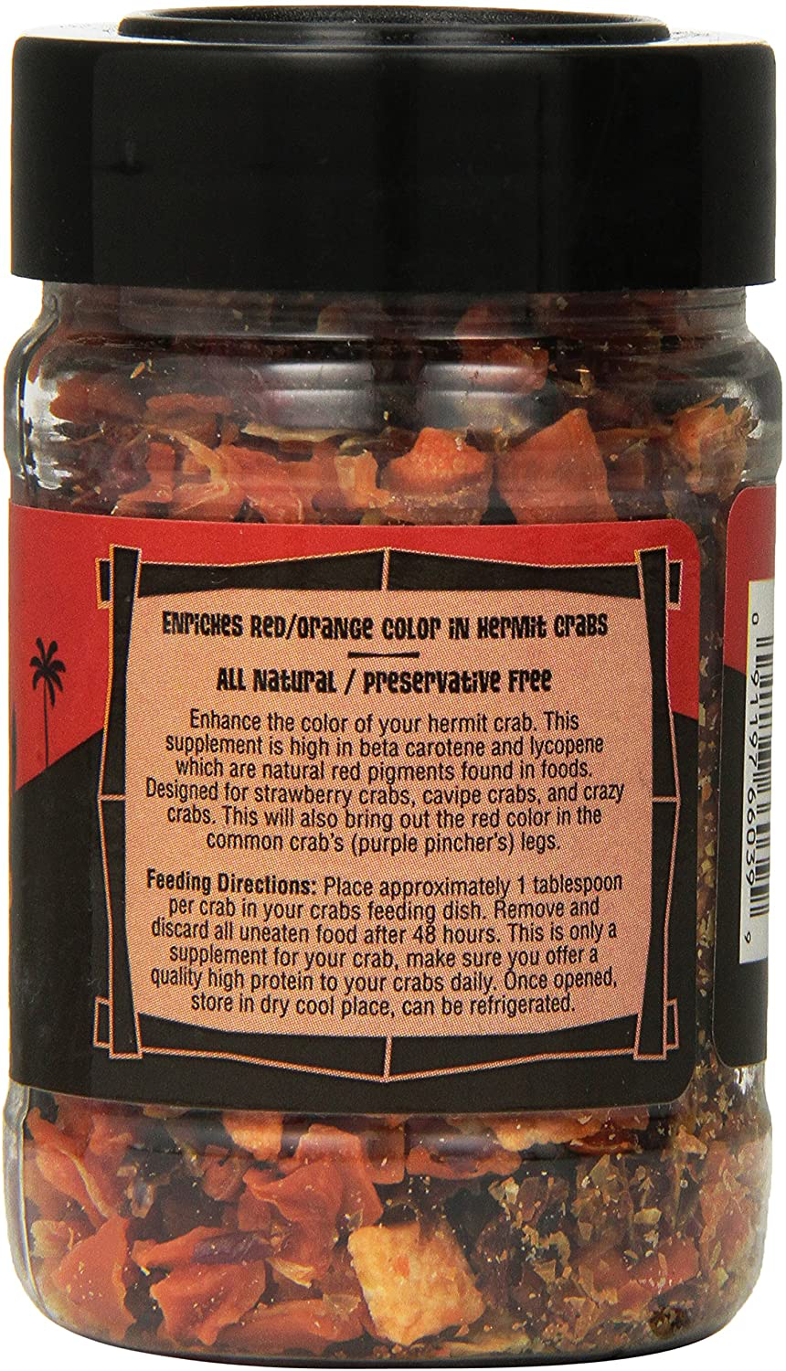 Fluker'S Color Enhancer Treat - Food for Red Hermit Crabs Animals & Pet Supplies > Pet Supplies > Reptile & Amphibian Supplies > Reptile & Amphibian Food Fluker's   