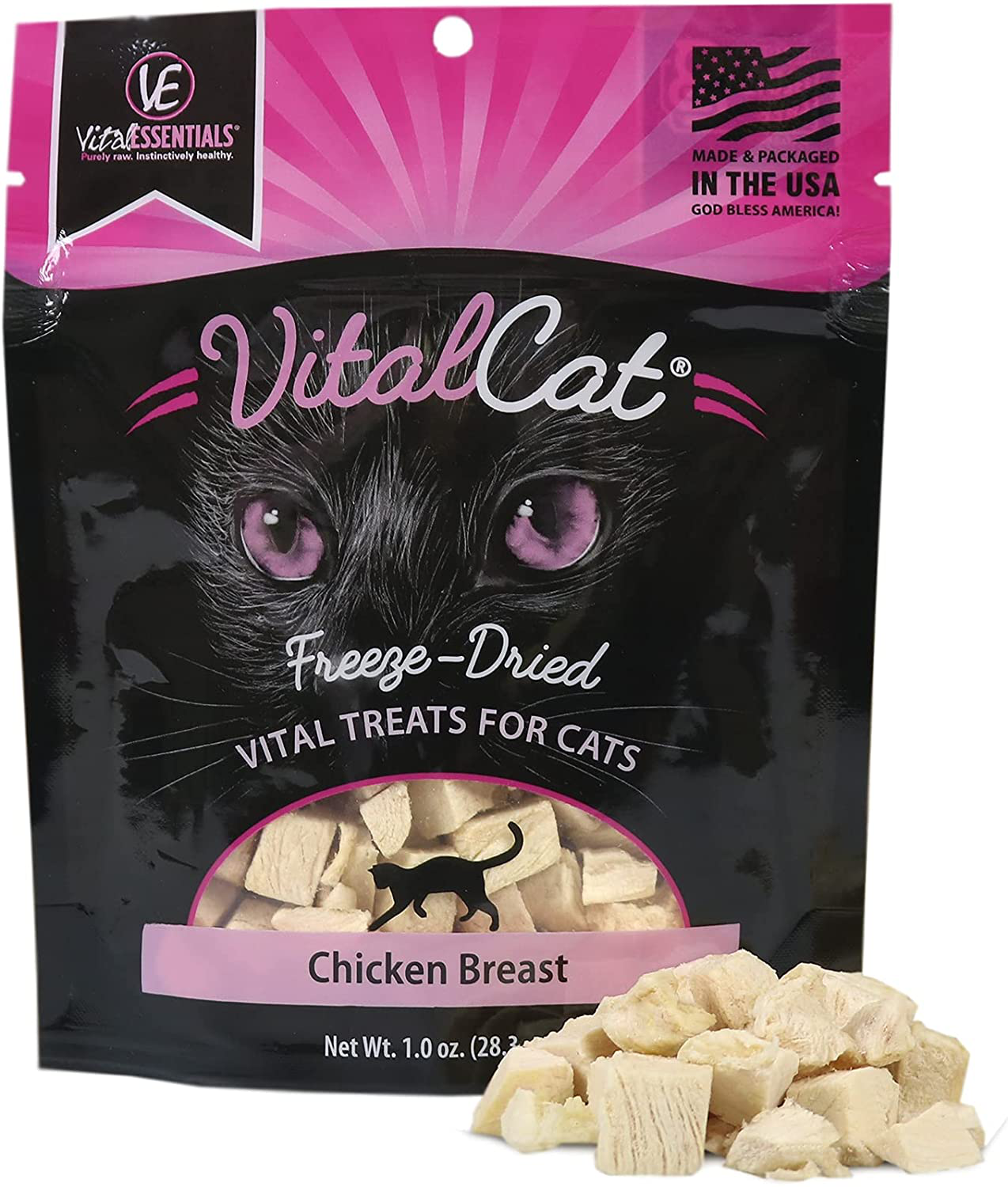 Vital Essentials Cat Treat Animals & Pet Supplies > Pet Supplies > Cat Supplies > Cat Treats Vital Essentials Tan 1 Ounce (Pack of 1) 