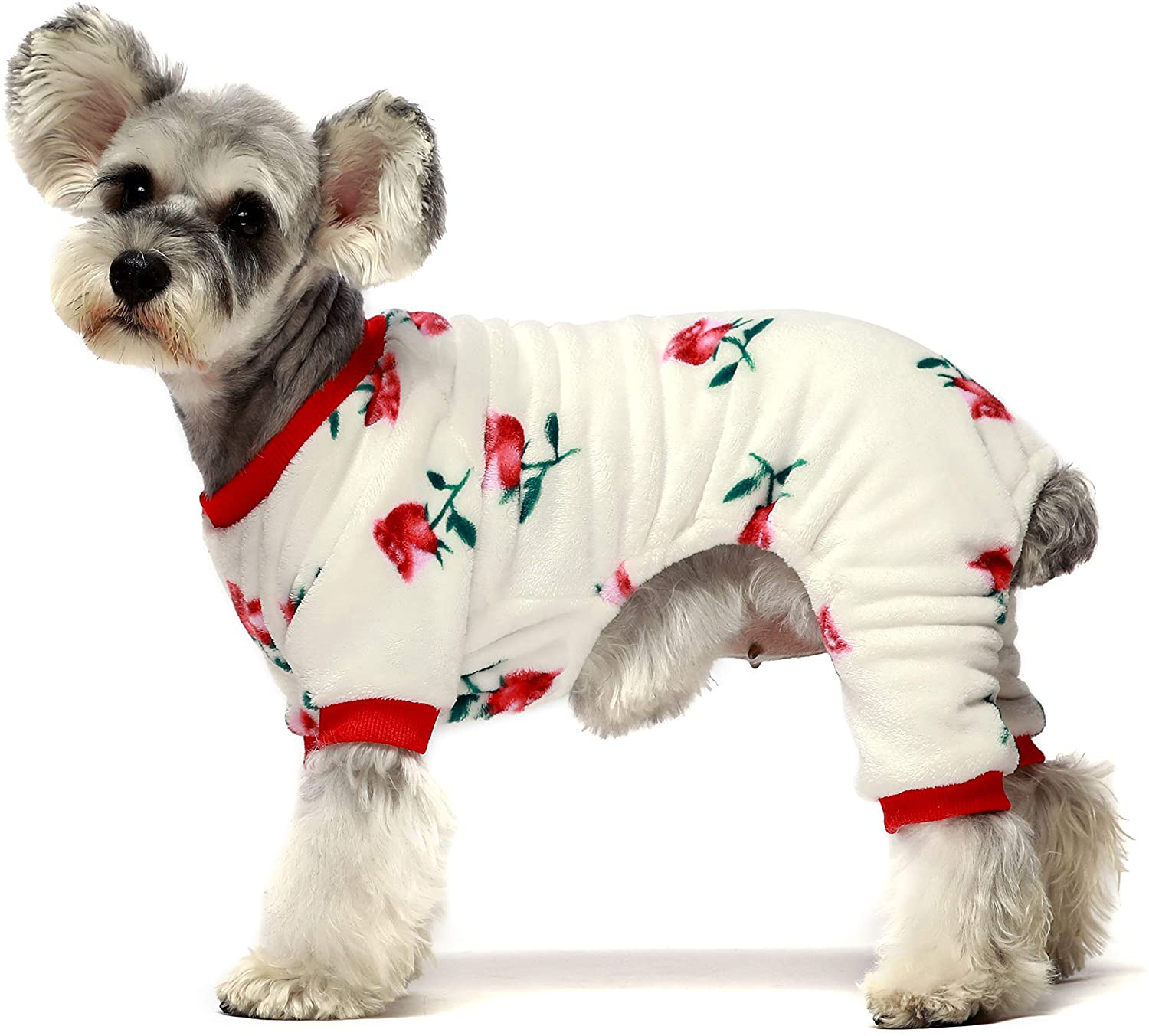 Fitwarm Thermal Pet Winter Clothes for Dog Pajamas Cat Onesies Jumpsuits Puppy Outfits Thick Velvet