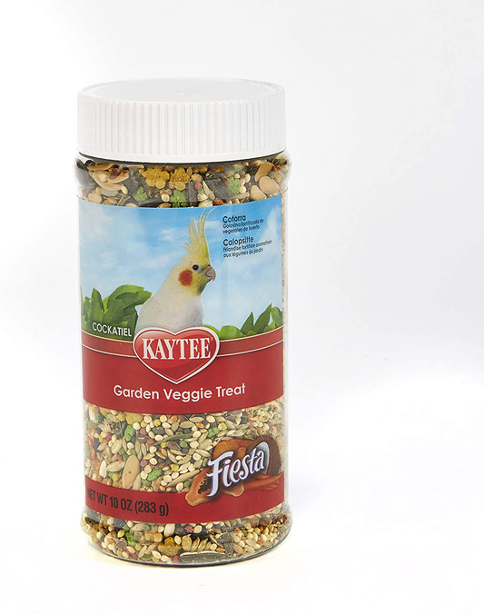 Kaytee Fiesta Garden Veggie Treat Mix for Cockatiels Animals & Pet Supplies > Pet Supplies > Bird Supplies > Bird Treats Kaytee   