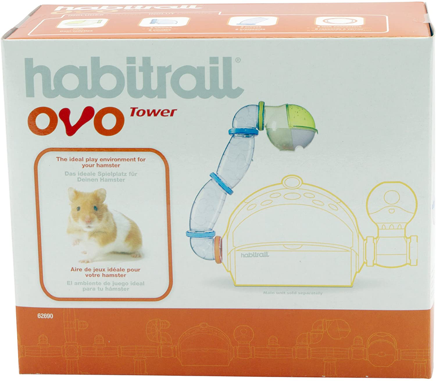 Habitrail Ovo Pet Habitat Animals & Pet Supplies > Pet Supplies > Small Animal Supplies > Small Animal Habitat Accessories Habitrail   