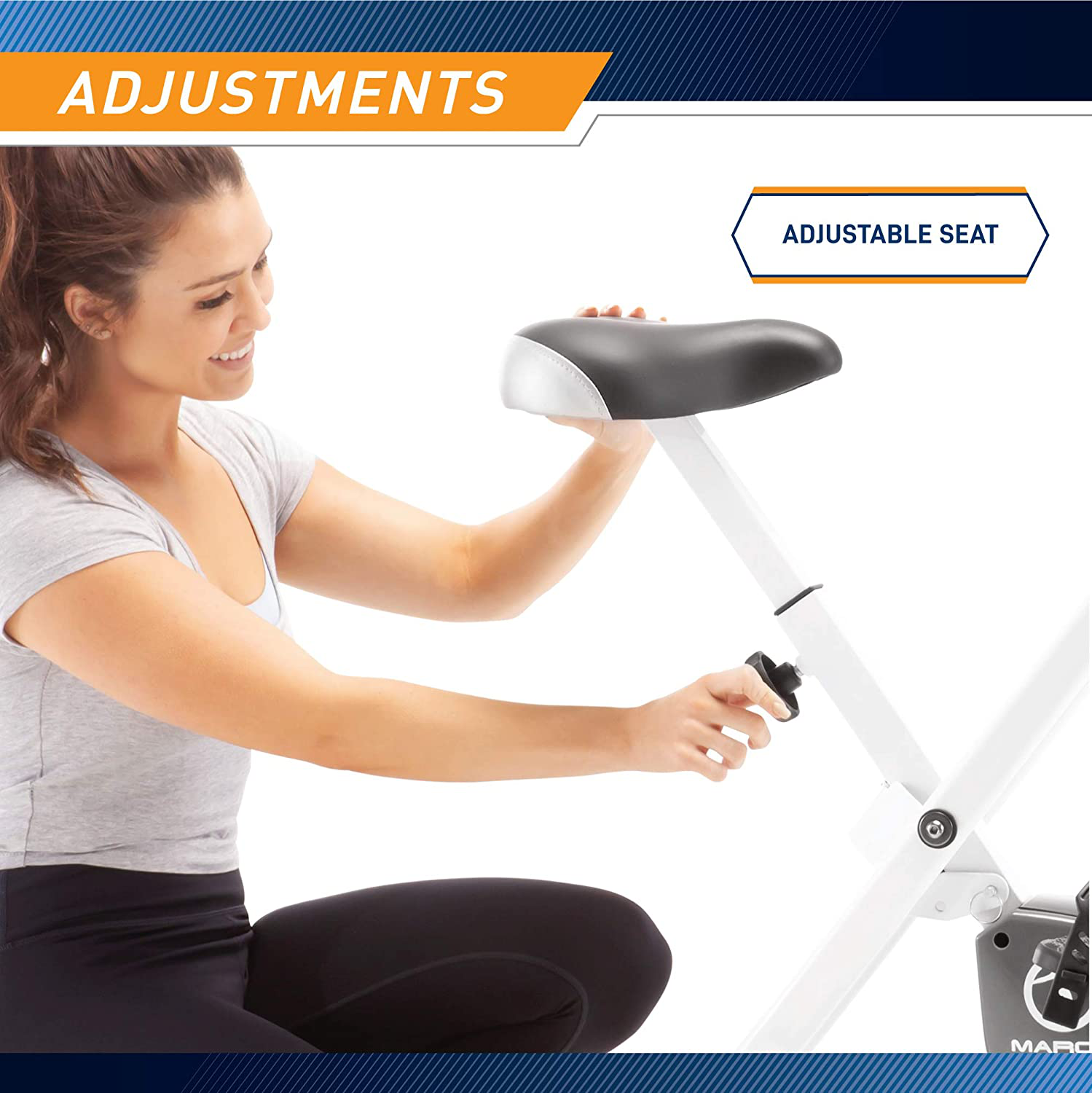 Marcy Foldable Upright Exercise Bike with Adjustable Resistance for Cardio Workout & Strength Training - Multiple Styles Available Animals & Pet Supplies > Pet Supplies > Dog Supplies > Dog Treadmills Marcy   