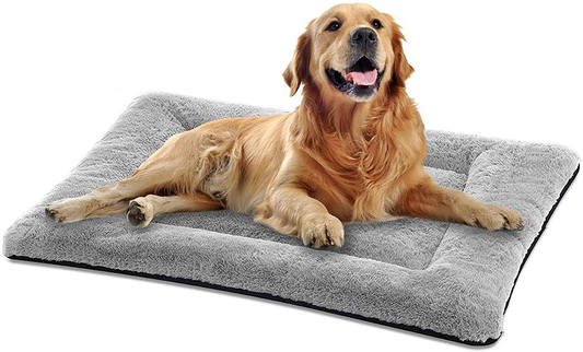 SIWA MARY Dog Bed Mat Soft Crate Pad Washable Anti-Slip Mattress for Large Medium Small Dogs and Cats Kennel Pad Animals & Pet Supplies > Pet Supplies > Dog Supplies > Dog Beds SIWA MARY   