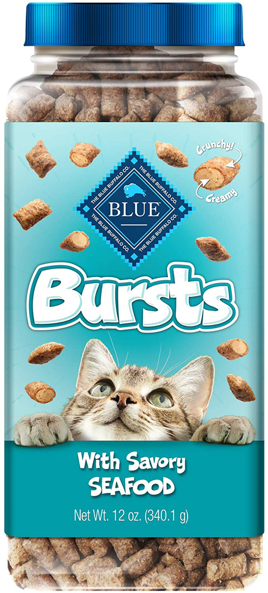 Blue Buffalo Bursts Crunchy Cat Treats Animals & Pet Supplies > Pet Supplies > Cat Supplies > Cat Treats Blue Buffalo   
