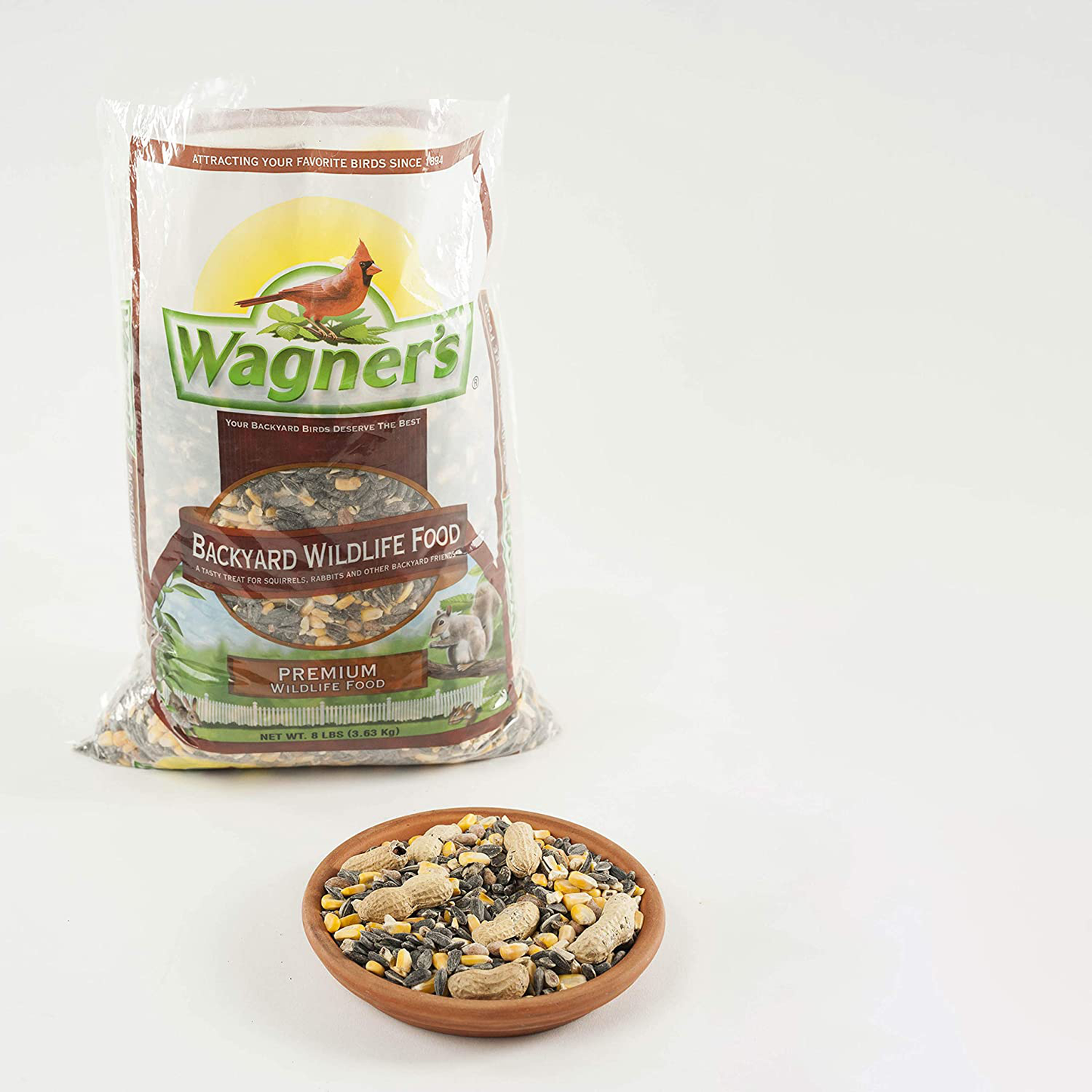 Wagner'S 62046 Backyard Wildlife Food, 8-Pound Bag Animals & Pet Supplies > Pet Supplies > Bird Supplies > Bird Treats Wagner's   