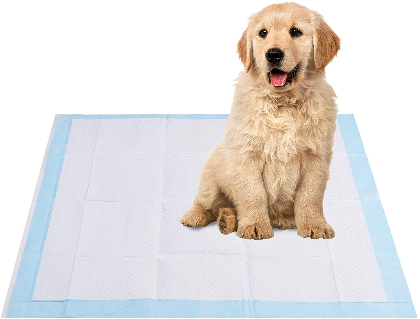 Disposable 50 Counts，Extra Large Dog Pee Pads 18"X23", Super Absorbent ，Leak-Proof 6 Layer and Tear Resistan， Puppy Potty Training Pet Pads,Quick Drying No Leaking Pee Pads for Dogs Cats Rabbits Pets